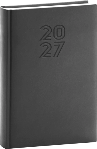 Notique päevik Aprint 2027 must 15 × 21 cm