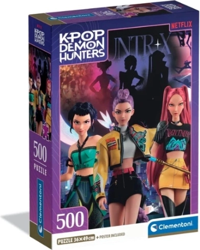 Clementoni pusle 500 tükki K‑Pop Demon Hunters 2
