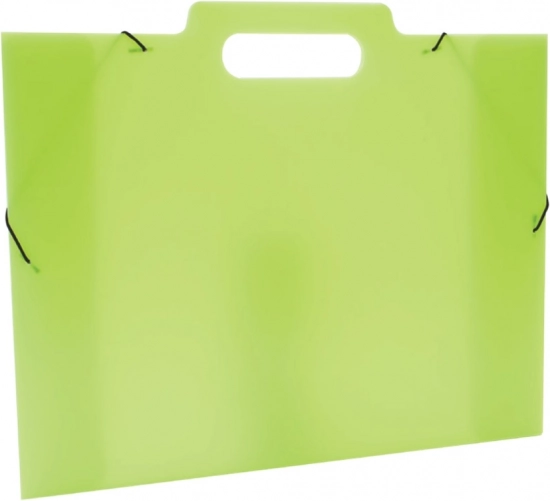 Kolmeklapiline joonistusmap A3 Opaline Frosty roheline