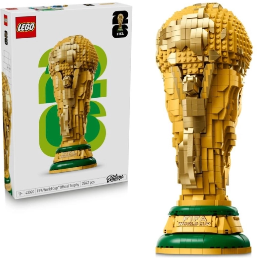 LEGO Editions ametlik jalgpalli maailmameistrivõistluste karikas