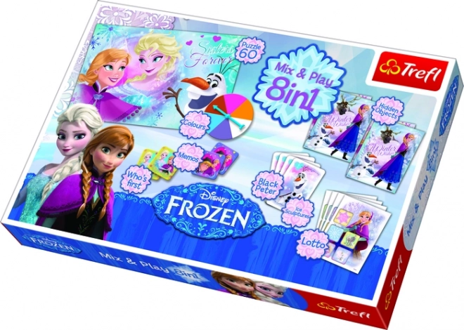 Mängukomplekt 8 ühes Mix & Play Lumekuninganna 2