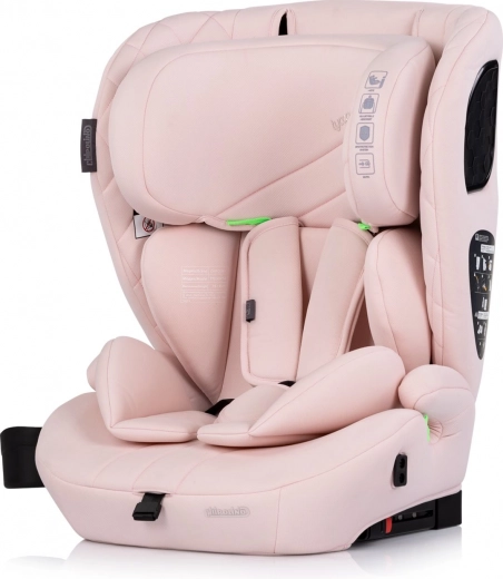 Car Seat CHIPOLINO Tycoon i-Size 76–150 cm with ISOFIX, Pink Marshmallow