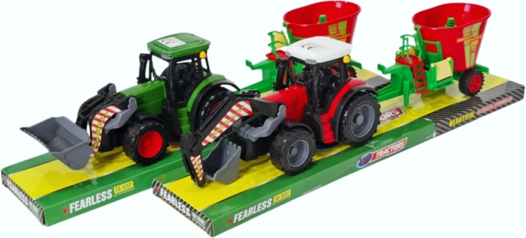 Traktor haakeseadisega põllumajandusmasinaga - 1 tk