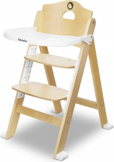 Lionelo Floris laste söögitool White Natural