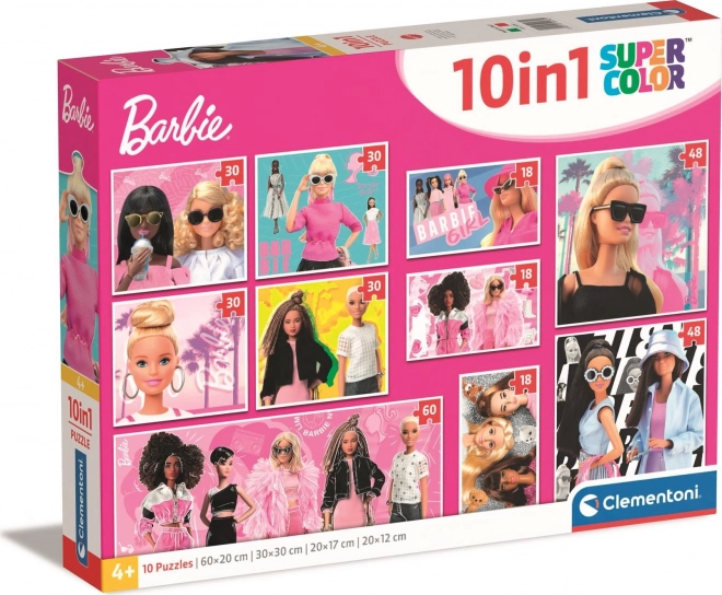 Pusle CLEMENTONI BARBIE 10 ühes