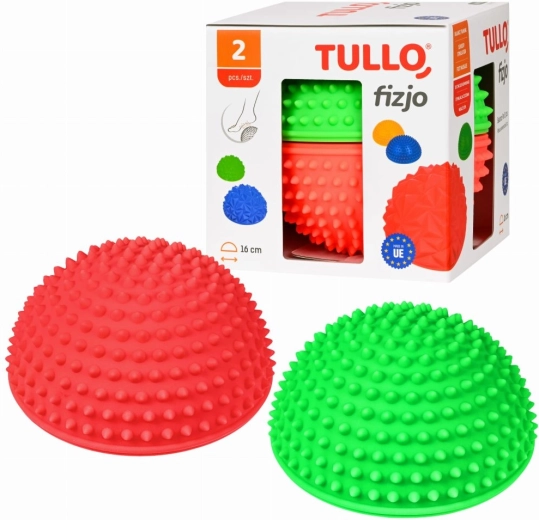 Tullo kahe sensoorse tasakaalupoolkera komplekt ogadega