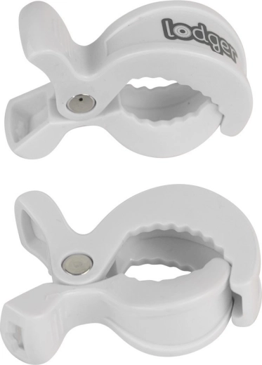 Lodger clips for swaddle blanket Swaddle Clip white (2 pcs)