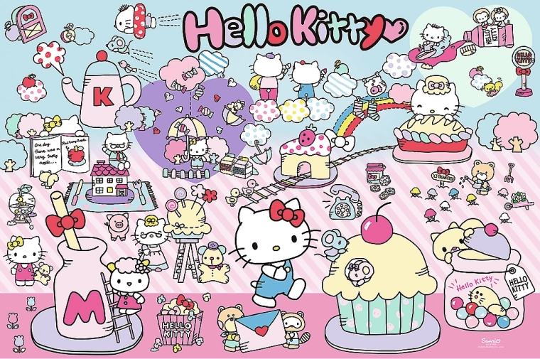 Pusle Avasta maailma Hello Kitty 300 tükki
