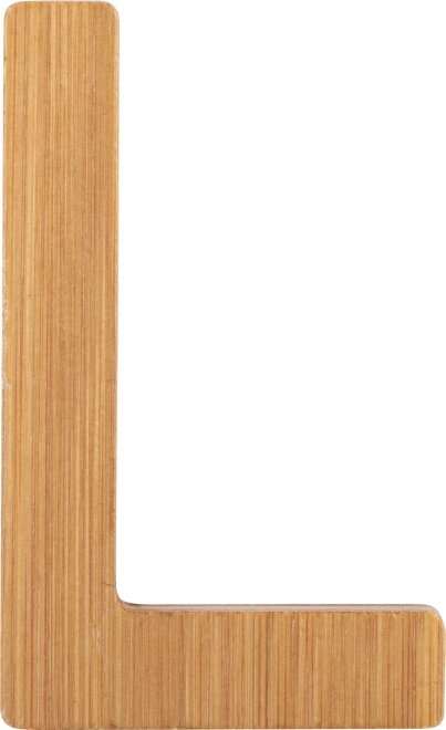 Bamboo Letter L small foot
