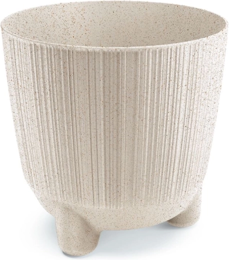 RYFO ECO WOOD Planter 19.5 cm White