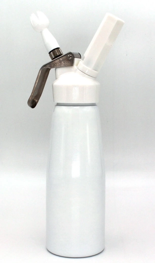 Vahukoorepudel 0,5 l valge LISS Home Chef