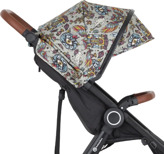Petite&Mars stroller canopy Street+ / Street2 Limited 100 Elegant Birds