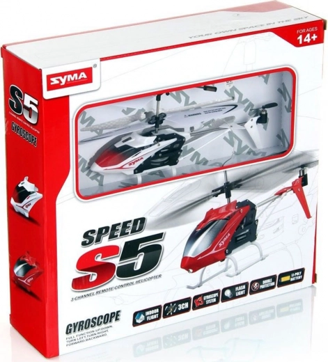 SYMA S5 3CH kaugjuhitav helikopter – Valge