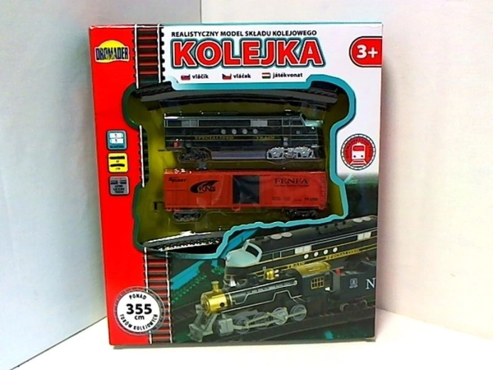 Laste rongirada koos veduri ja kaubavaguniga 355 cm