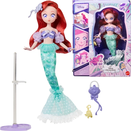 Disney Collector Ariel manga kogumisnukk aksessuaaridega