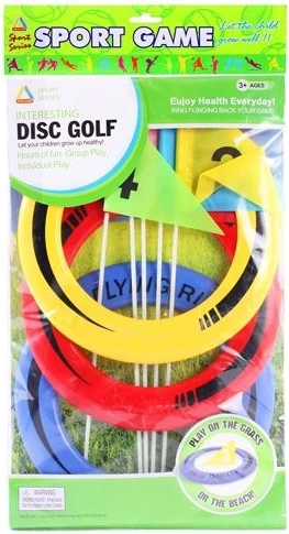 Flying Rings – throwing game with sticks and colorful flags