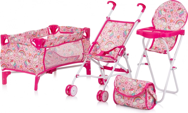CHIPOLINO TRIXY UNICORN 3-in-1 Doll Set