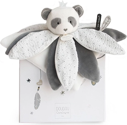 Gift set – plush cuddle cloth panda 26 cm