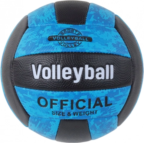 Võrkpall sinine-must, suurus 5
