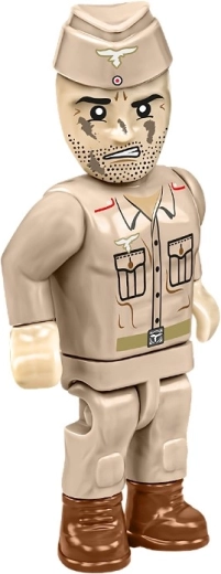 Gunner minifigure and accessories