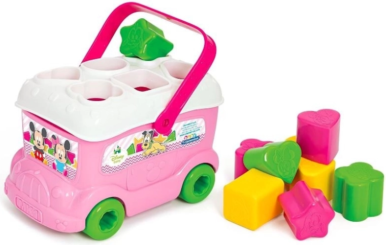 Bus with a Minnie design