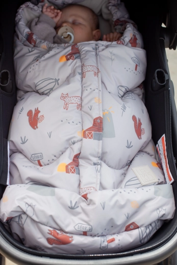 Comfort and a safer ride in the stroller