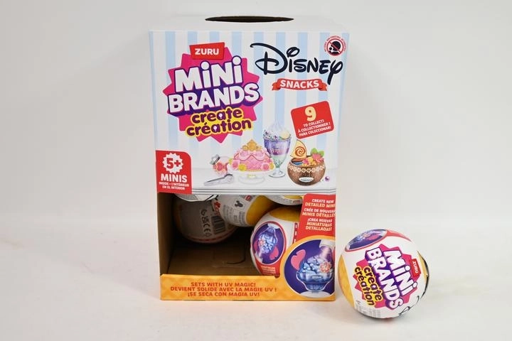 Üllatuspall ZURU Mini Brands Create Disney Snacks
