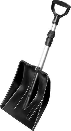 YETI Snow Shovel with Ergonomic Handle and Telescopic Aluminum Shaft 31 × 34.5 cm