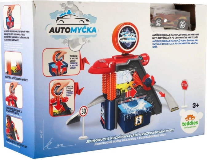 Autopesula värvi muutva autoga ja tarvikutega – 1 tk