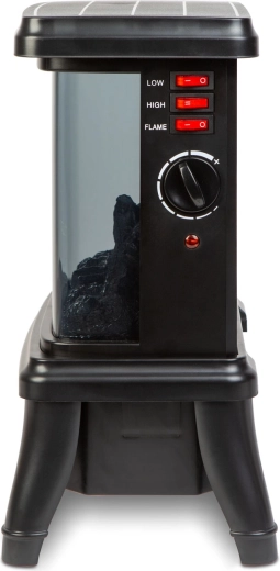 Heating with two power levels