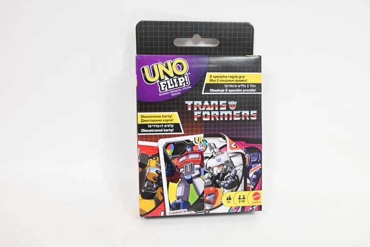 Mattel Uno flip! Transformers kaardimäng