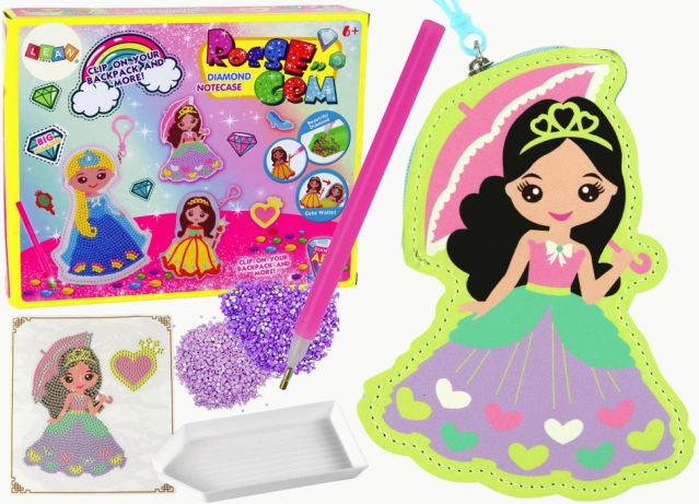 Diamond painting kit – Princess pendant