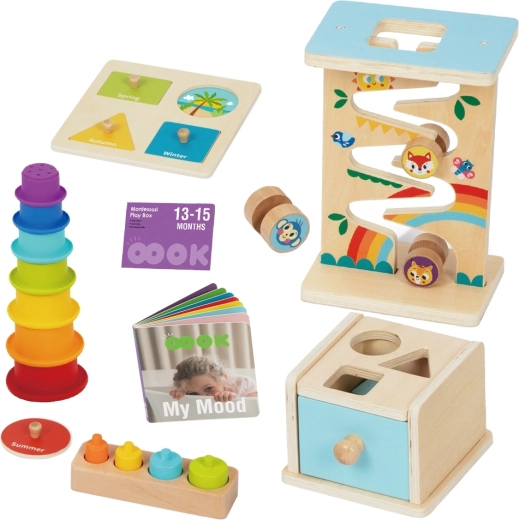 6 tegevust ühes Montessori komplektis