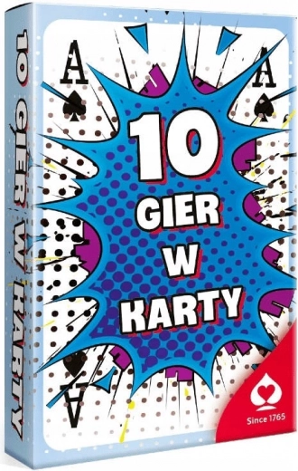 Set of 10 card games