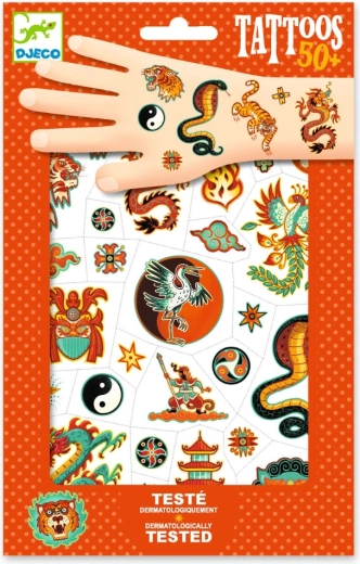 Djeco Martial Arts Tattoos