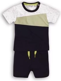Dirkje laste 2-osaline komplekt Sunny around the world mint/tumesinine