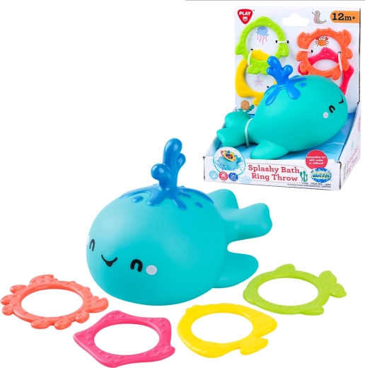 Playgo throwing bath ring for the tub