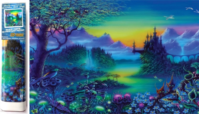 Norimpex teemantmaal „Salapärane loss” 30x40 cm