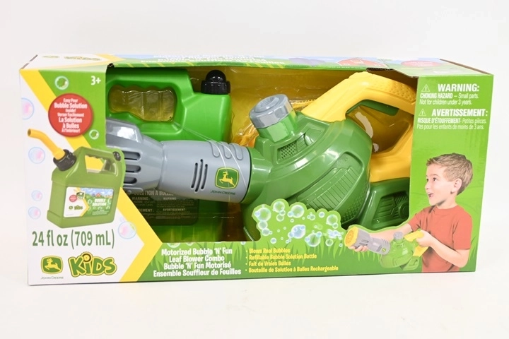 TOMY John Deere laste lehepuhur mullipuhuriga