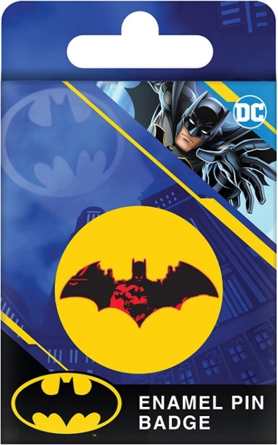 Pin BATMAN – red badge