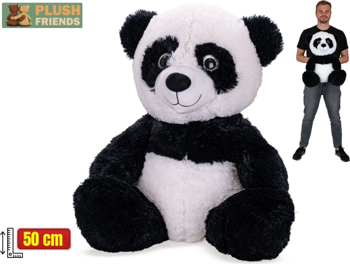 Plush Friends plush panda 50 cm (sitting)