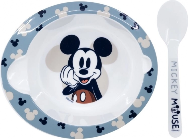 Laste söögikomplekt Mickey Mouse’iga