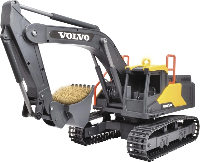 Puldi abil juhitav VOLVO ekskavaator valguse ja heliga