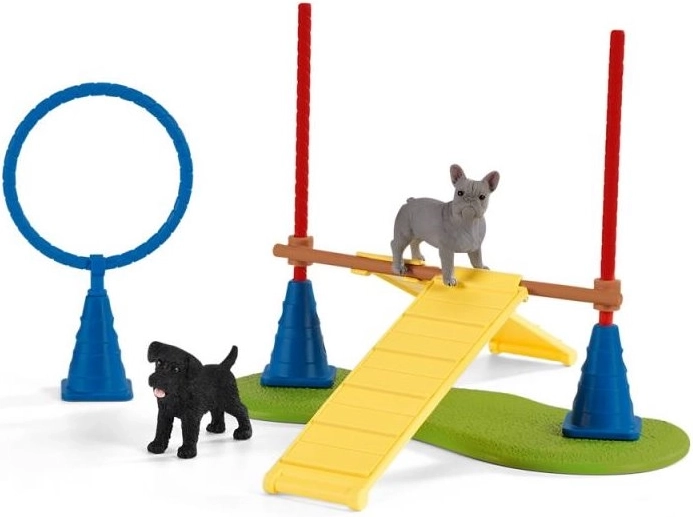 Dog agility full of fun