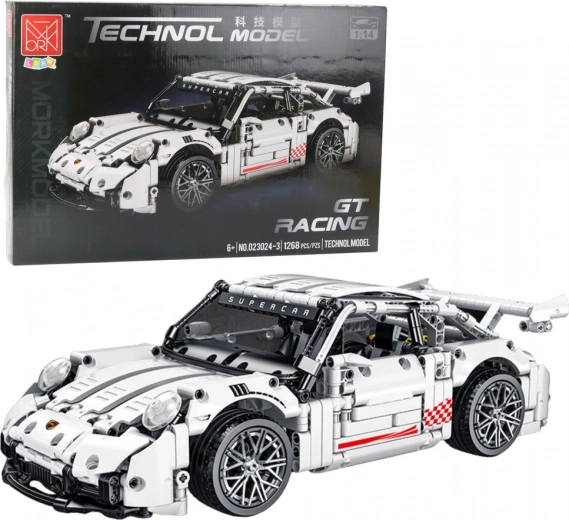 GT Racing Sports Car Building Kit 1:14 – 1268 Pieces