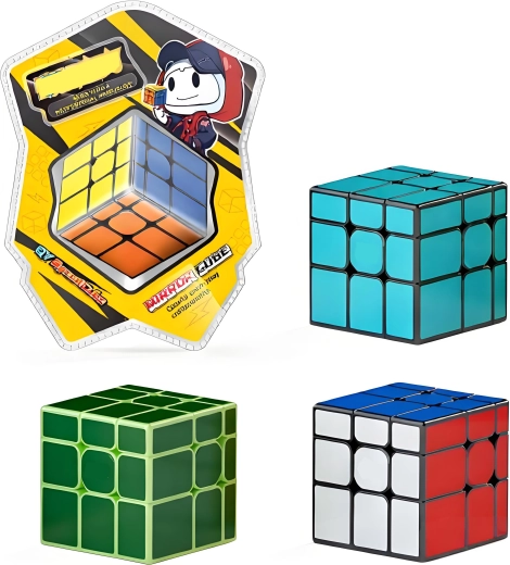 Mirror Finish Puzzle with Mirror Effect