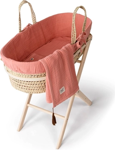 Funnababy täielik Moosese korvi komplekt koos tarvikutega Coral Pink