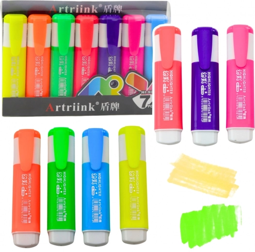 Neonmarkeerijate komplekt 7 tk