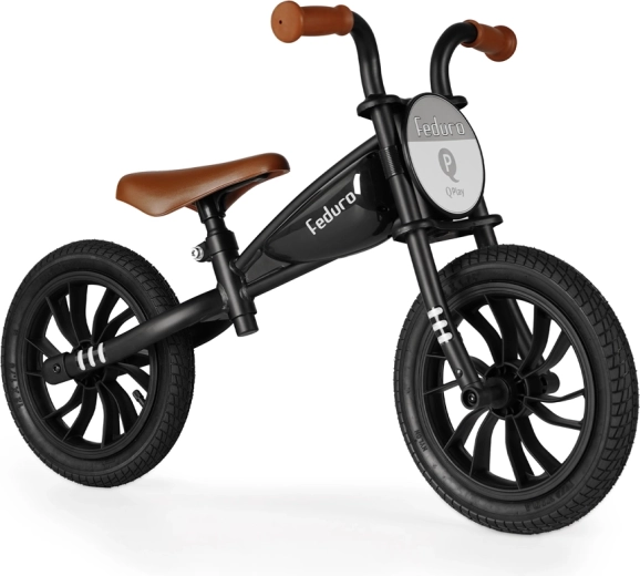 12" inflatable wheels for a stable ride