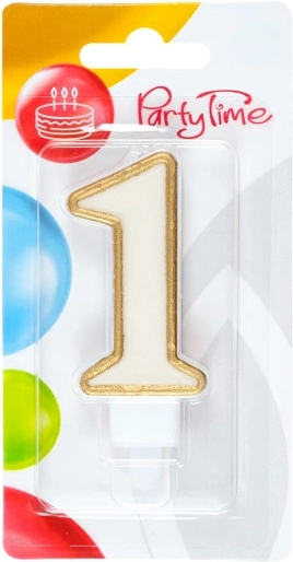 Sünnipäevaküünal number 1, kuldne